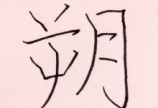 来年の目標を四字熟語で書き初め♪